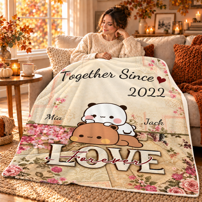 Personalised blanket – together for couples #436211 [PC-GALLERY:cmut0ujpt0001o70x5gg7sj02:4b536493-fb57-4242-999d-eb9769f96cbb:e240dd5ee0fc5139079ff0682c373a1716daf3a63b28f09850a8999faab8dda7]