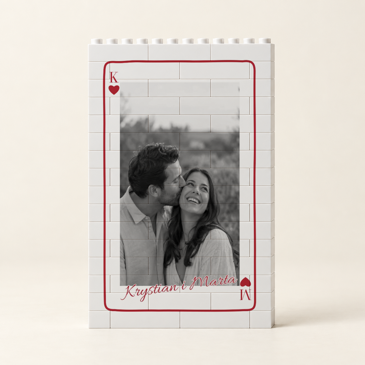 Personalised building blocks with a photo – Boy’s Day gift #90371
