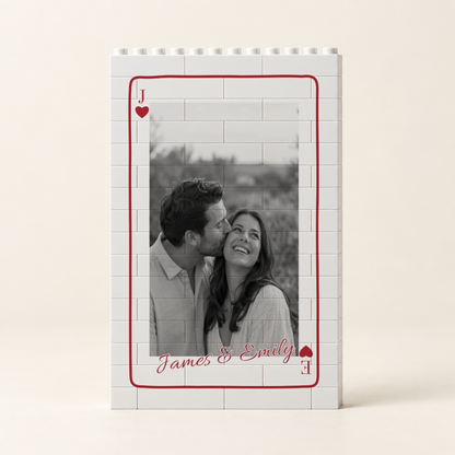 Personalised photo building blocks #90371 - James & Emily preview