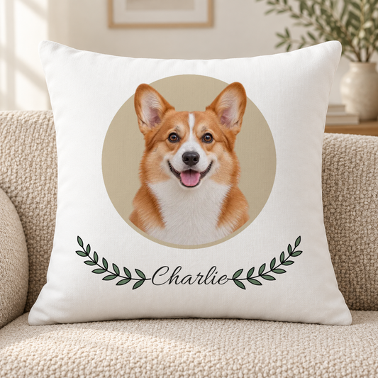Dog/cat photo cushion – Personalised #85063