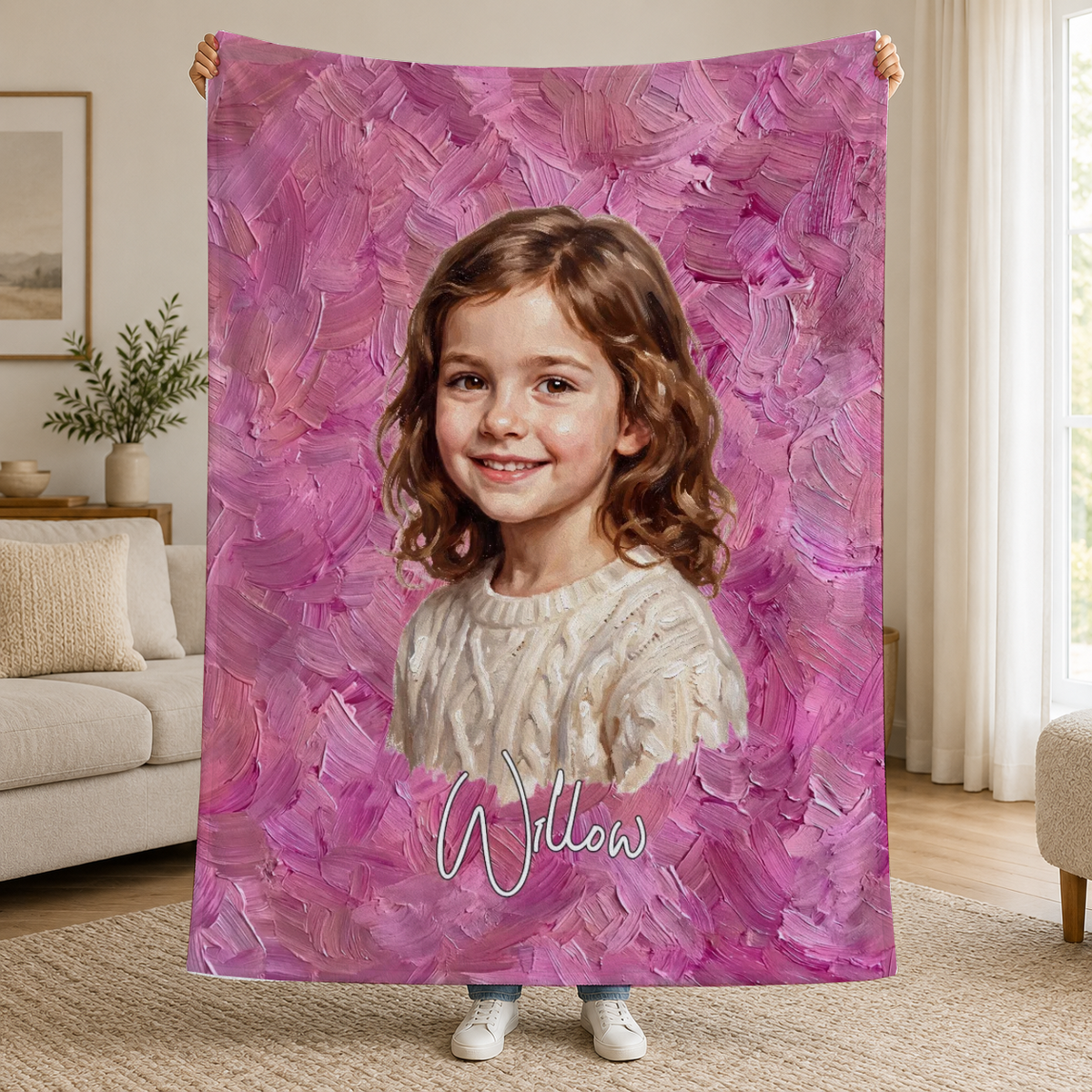 Blanket with an oil painting-style photo – Personalised #98426 [PC-MOCKUP:cmv6ufn3z005fsxuy4vf8yd7g:41e338b55ecca32aef80cc9d:41e338b55ecca32aef80cc9dbe009b8d96e7336e8b3fa53457d5212dfb8ff82c]