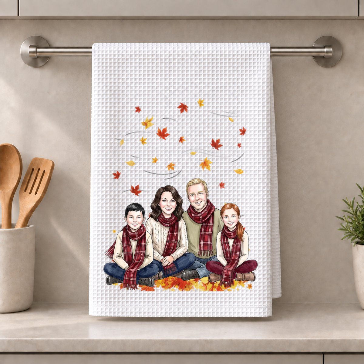 Kitchen tea towel (cloth) featuring a family photo #78393 [PC-MOCKUP:cmvc1kz1s00eppgza207pydab:007388adee5d73a2fefcdce3:007388adee5d73a2fefcdce34b0d2b4bf47314fab4a1afec857196269095367c]