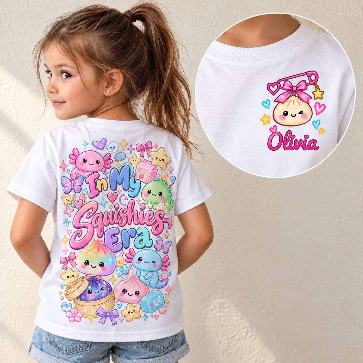 Children’s T-shirt – In My Squishies Era with name – with squishy toy – Personalised #98212 [PC-GALLERY:cmv14ie5u00cpp7f20bnub44b:0001374b-faf2-483e-9228-500516088582:cd9294f9536688709225666c91b5ab4b16b6df519e92db71b59cfb2dcaad19ef]